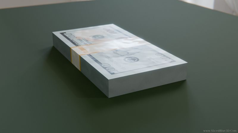 A pack of banknotes
