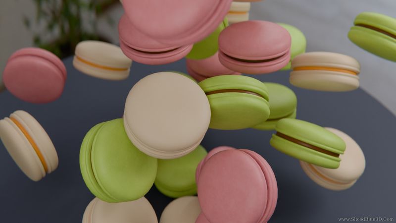 Macarons in the air