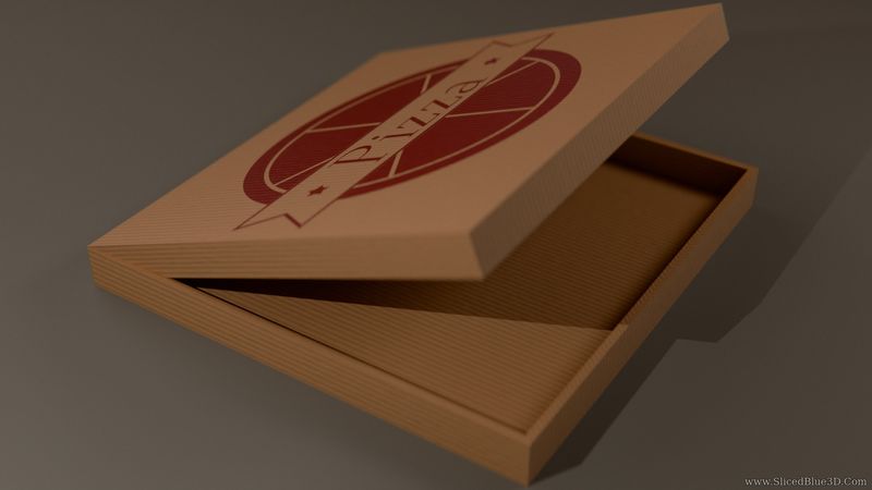A new pizza box